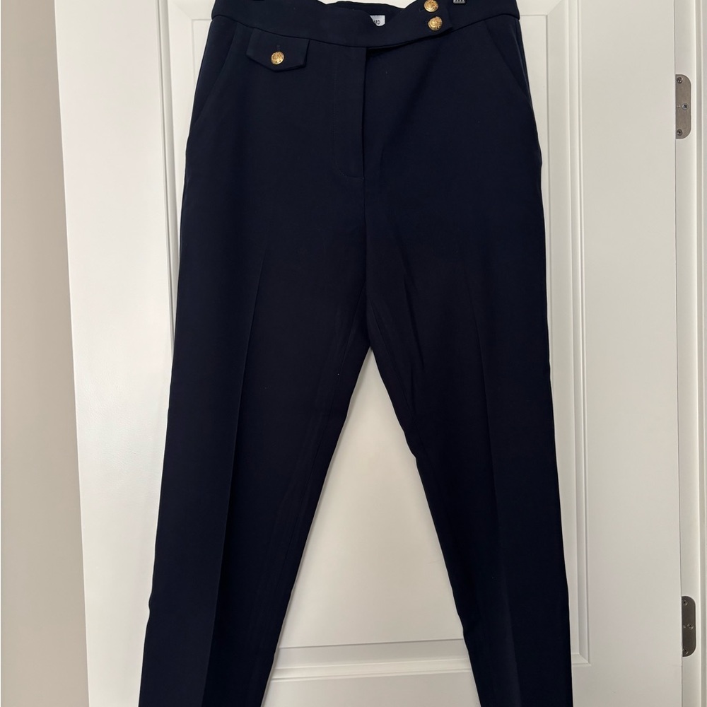 Veronica Beard Navy Trousers